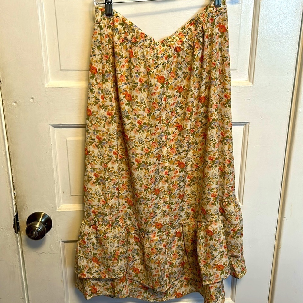 Allegra K skirt beautiful colors - Picture 4 of 7